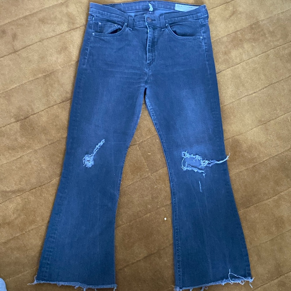 Rag & Bone size 30. 10-inch crop flare